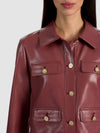 ALEX VEGAN CROPPED JACKET-ALICE + OLIVIA