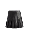 CARTER VEGAN MINI SKIRT-Black-ALICE + OLIVIA