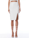 SIOBHAN VEGAN MIDI SKIRT-ALICE + OLIVIA