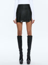 SIOBHAN VEGAN MINI SKIRT-ALICE + OLIVIA