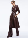 ELICIA VEGAN LEATHER TRENCH COAT-ALICE + OLIVIA