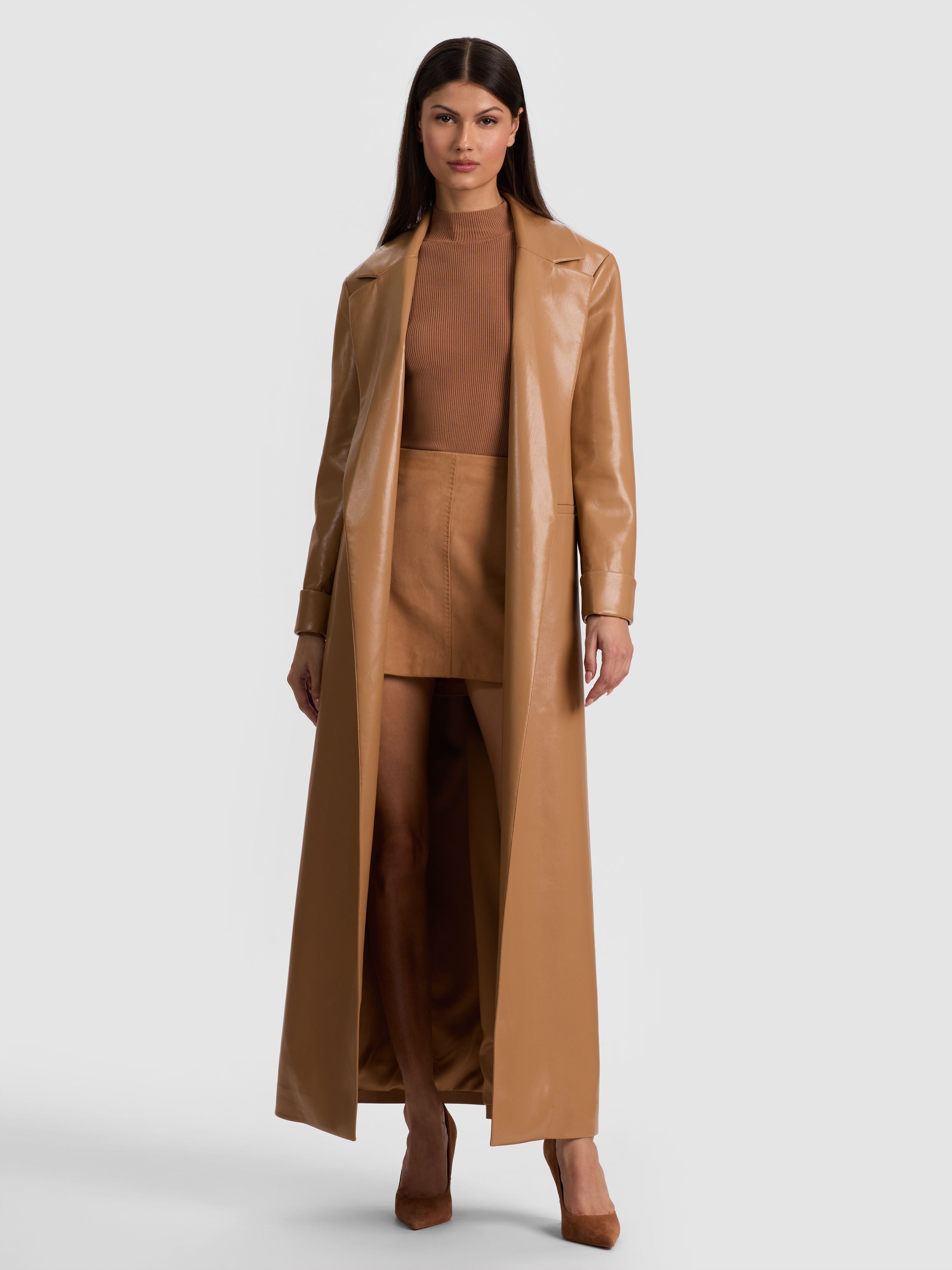 JIMMY VEGAN COAT-ALICE + OLIVIA