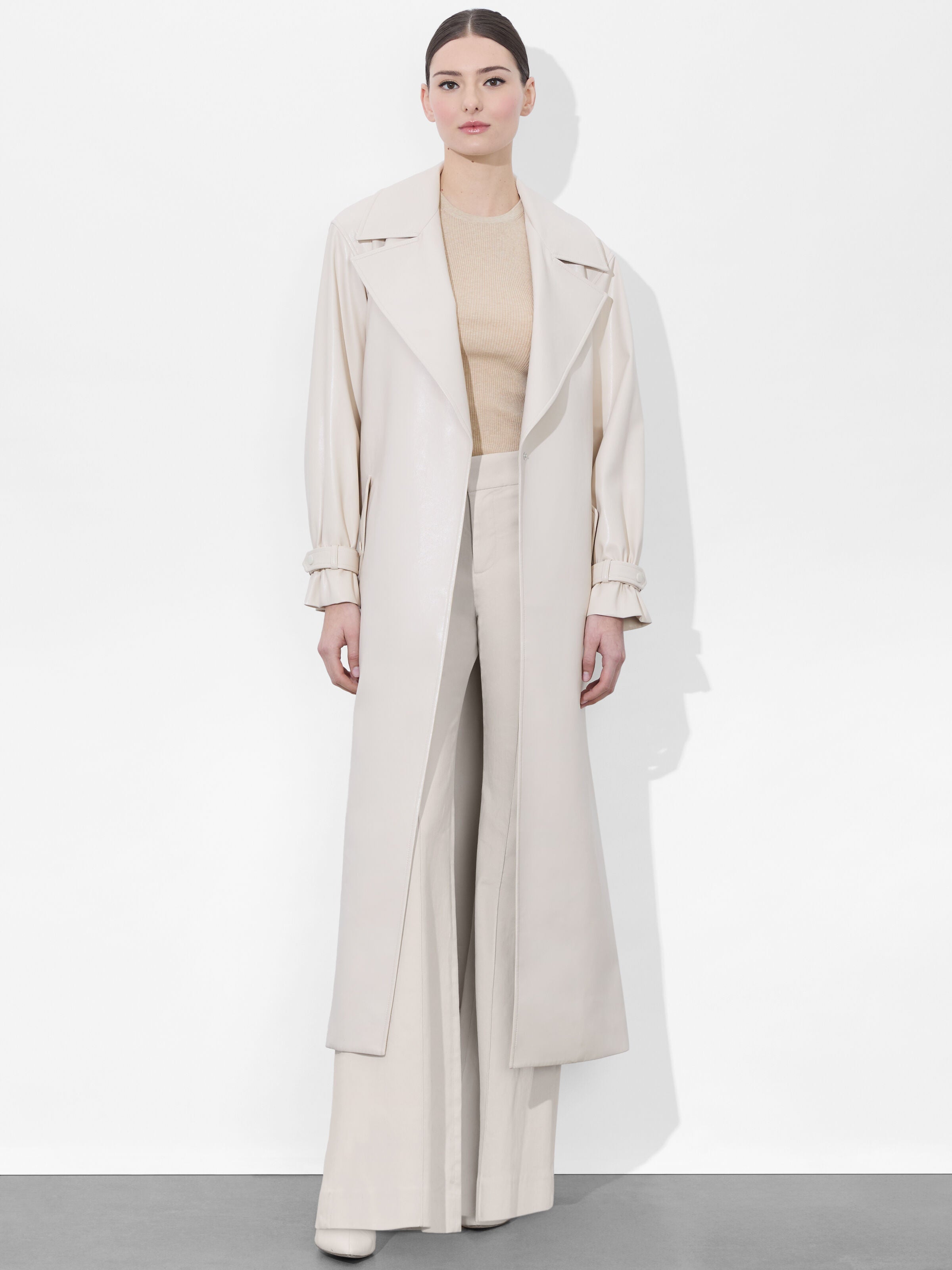 SULLIVAN VEGAN TRENCH-ALICE + OLIVIA