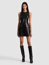 MARCELLA VEGAN MINI DRESS-ALICE + OLIVIA