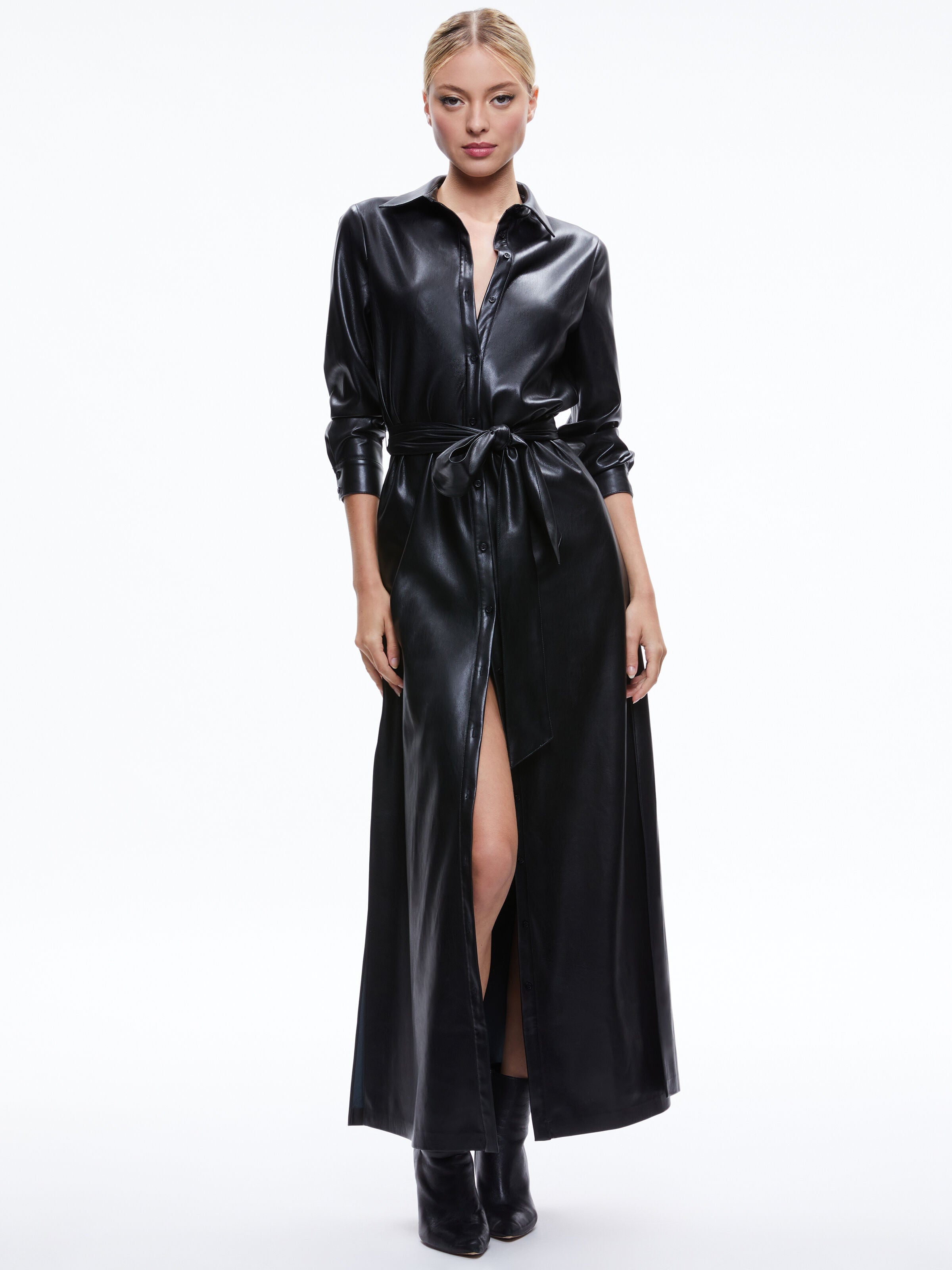 CHASSIDY VEGAN DRESS-ALICE + OLIVIA