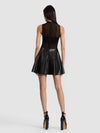 CHARA VEGAN MINI DRESS-ALICE + OLIVIA