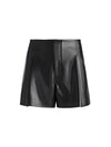 STEFFIE VEGAN LEATHER SHORT-ALICE + OLIVIA