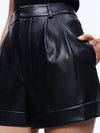 CONRY VEGAN SHORT-Black-ALICE + OLIVIA