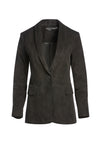 MACEY SUEDE SHAWL COLLAR BLAZER-ALICE + OLIVIA