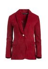 MACEY SUEDE SHAWL COLLAR BLAZER-ALICE + OLIVIA
