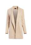 XAVIER SUEDE DRAPE JACKET-ALICE + OLIVIA