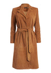 KARLEY SUEDE FLARE COAT-ALICE + OLIVIA