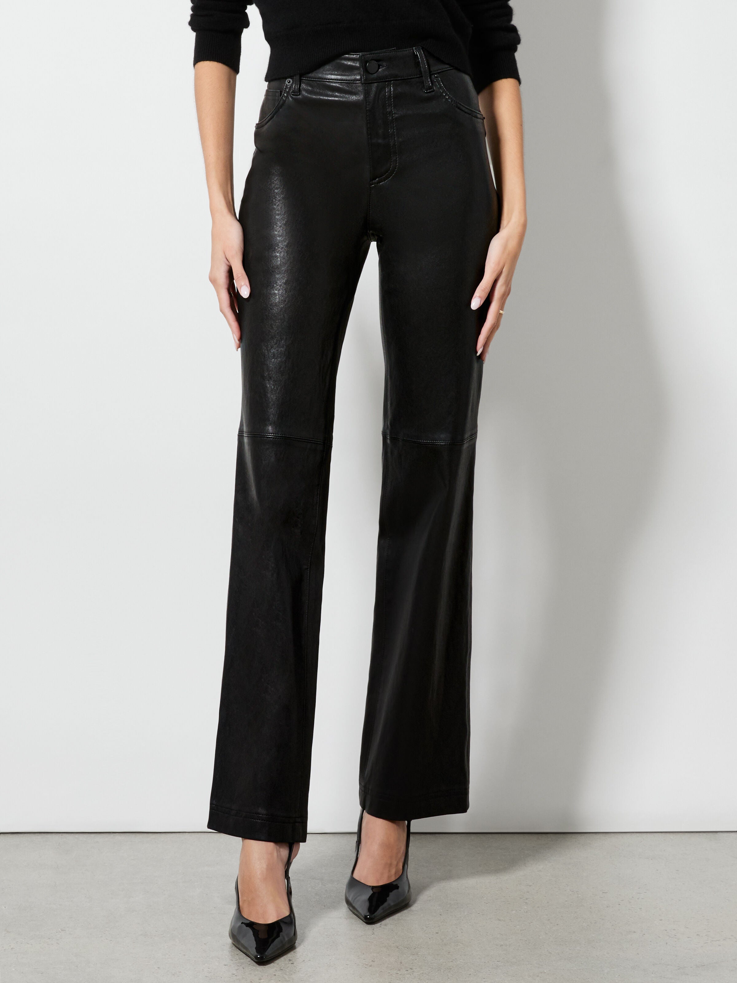 AMAZING LEATHER PANT-ALICE + OLIVIA