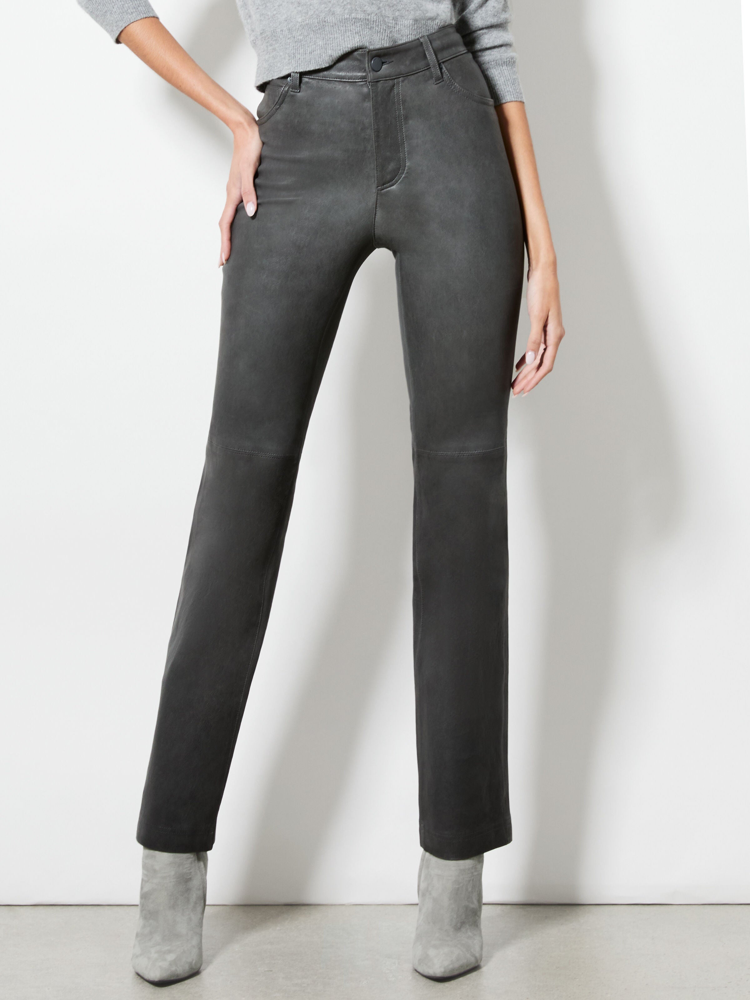 AMAZING LEATHER PANT-ALICE + OLIVIA