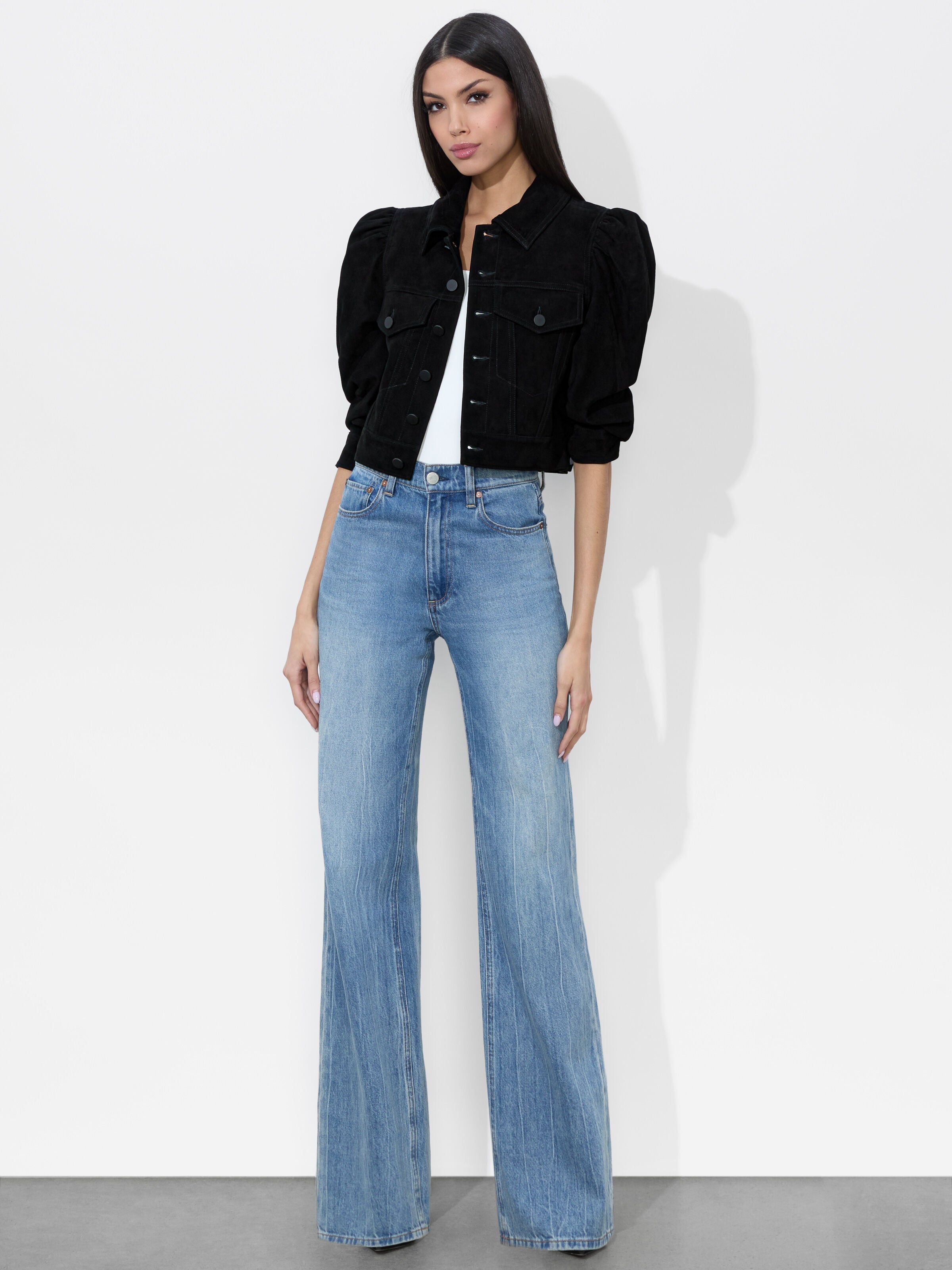 LANA SUEDE JACKET-Black-ALICE + OLIVIA