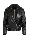 AVRIL SWEATSHIRT VEGAN JACKET-ALICE + OLIVIA