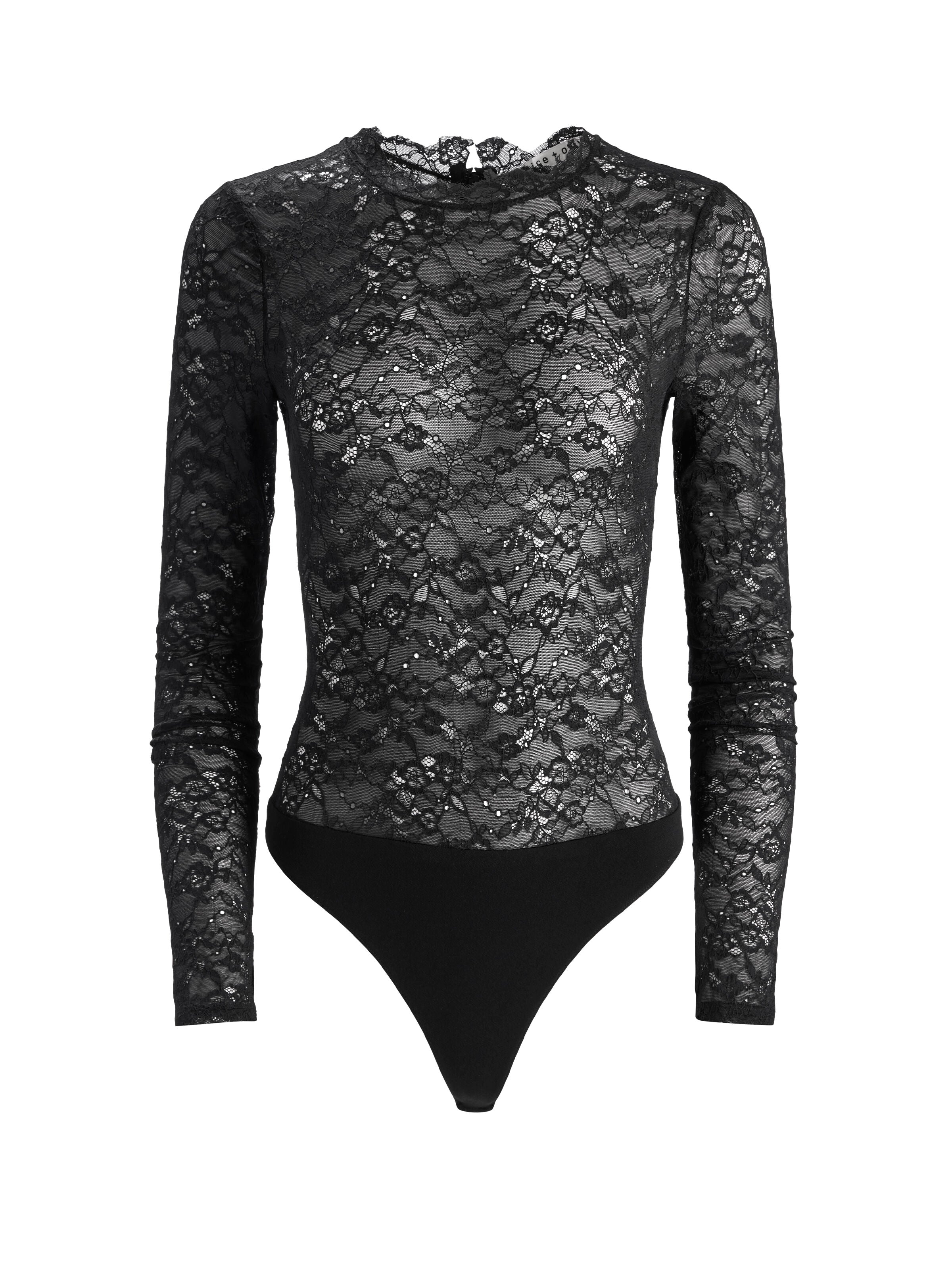 TAEYN LACE BODYSUIT-ALICE + OLIVIA