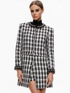 DEON TWO-FER TWEED JACKET-ALICE + OLIVIA