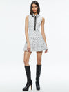 ELLIS TWEED BOX PLEAT DRESS-ALICE + OLIVIA