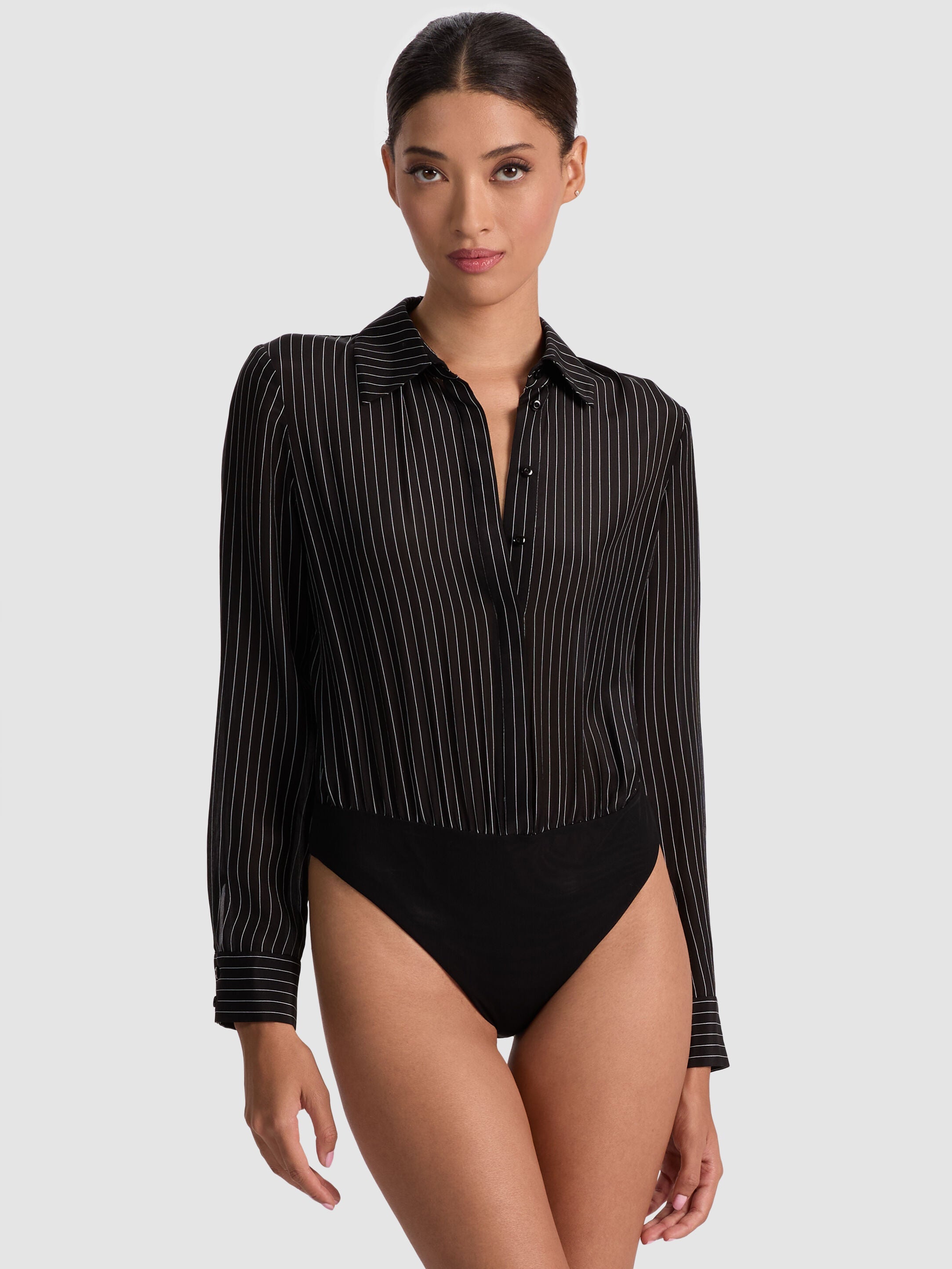 WILLA SILK BODYSUIT-ALICE + OLIVIA