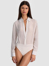 WILLA SILK BODYSUIT-ALICE + OLIVIA