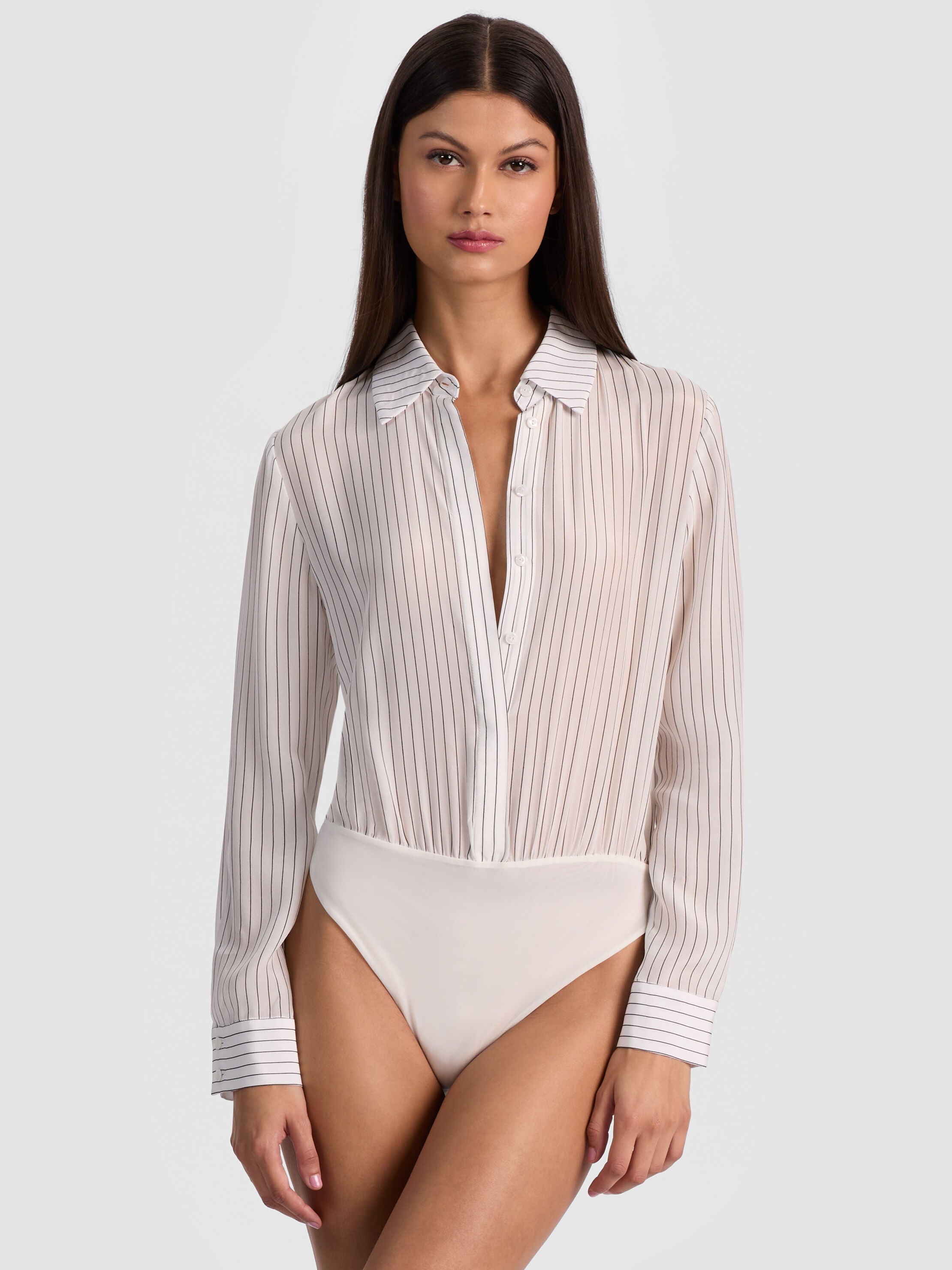 WILLA SILK BODYSUIT-ALICE + OLIVIA