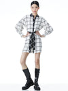 WESTLY BOW SLEEVE DRESS-ALICE + OLIVIA