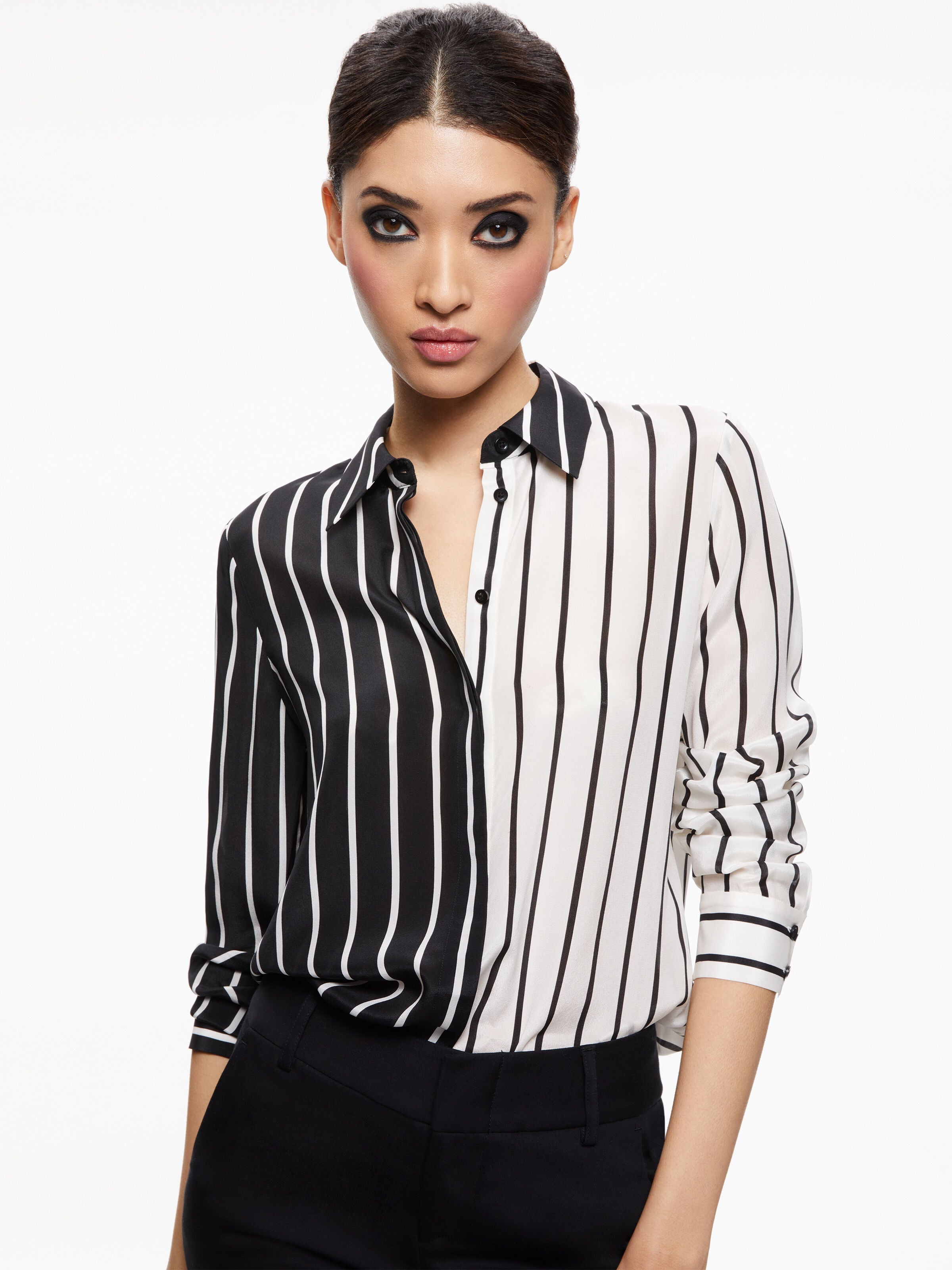 WILLA SILK BLOUSE-ALICE + OLIVIA