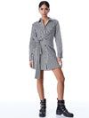 REINA DRAPED SHIRT DRESS-ALICE + OLIVIA