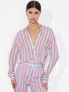DIMITRA OVERSIZED BUTTON DOWN-ALICE + OLIVIA