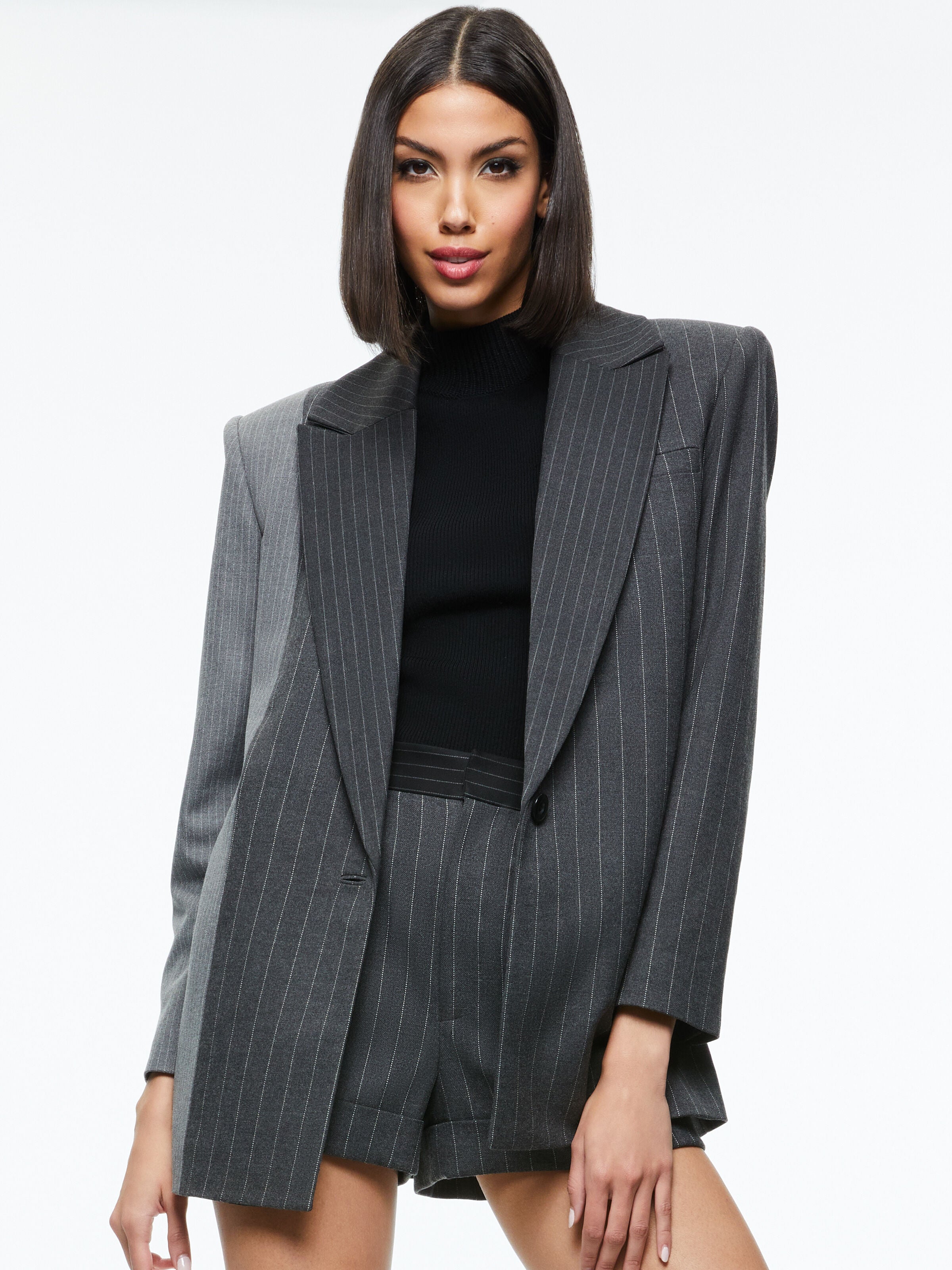COLLEY NOTCH COLLAR BLAZER-ALICE + OLIVIA