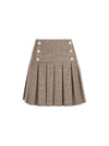 EMILIE PLEATED MINI SKIRT-ALICE + OLIVIA