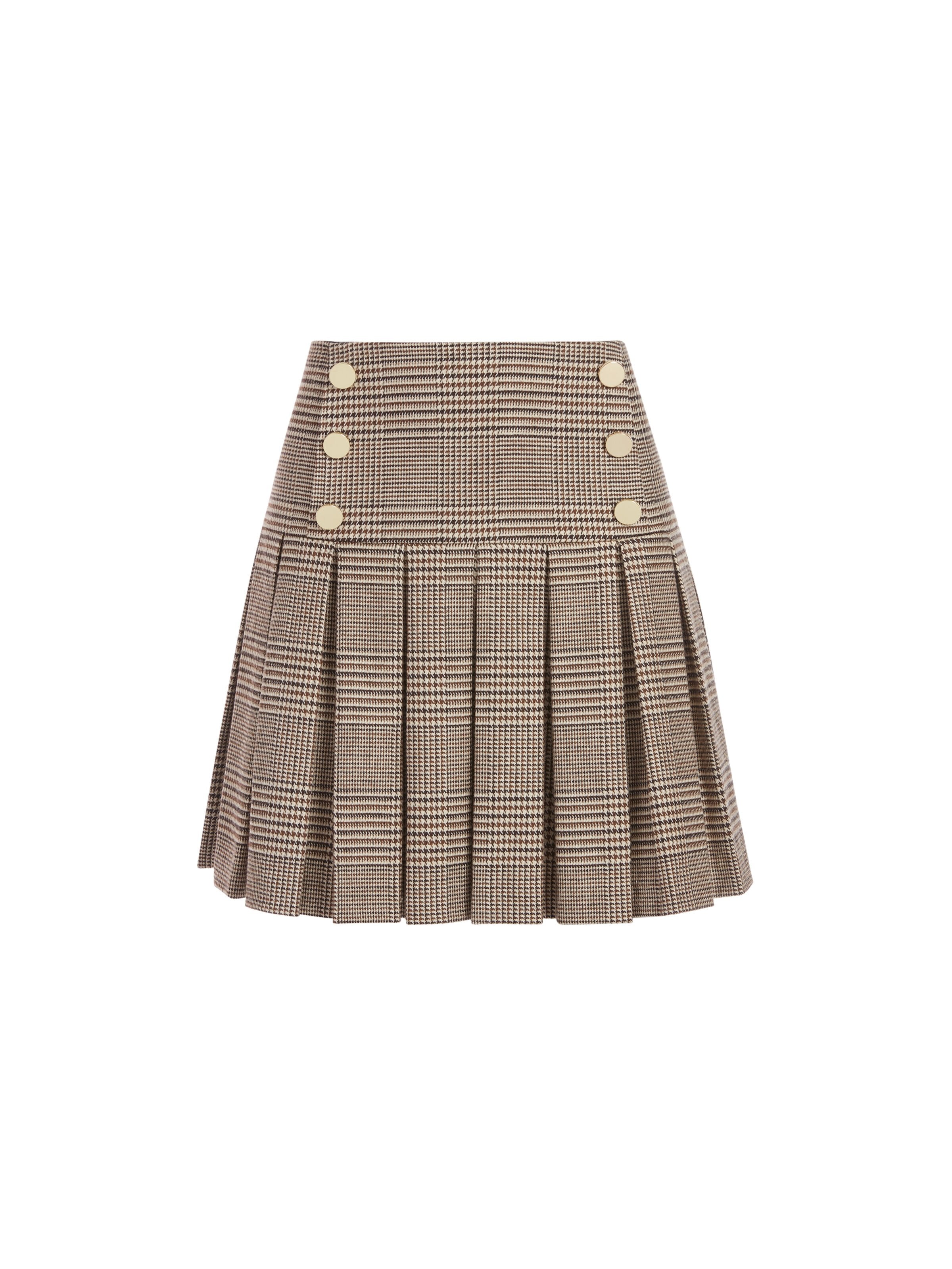 EMILIE PLEATED MINI SKIRT-ALICE + OLIVIA