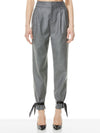 MASON VEGAN LEATHER TIE PANT-ALICE + OLIVIA