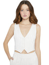 DONNA CROPPED VEST-ALICE + OLIVIA