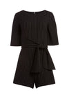 VIRGIL BOAT NECK ROMPER WITH BELT-ALICE + OLIVIA