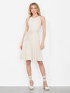 LEANDRA LINEN MIDI DRESS-ALICE + OLIVIA