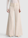OLIVIA LR WIDE LEG PANT W CUTAWAY LACE GODET-ALICE + OLIVIA