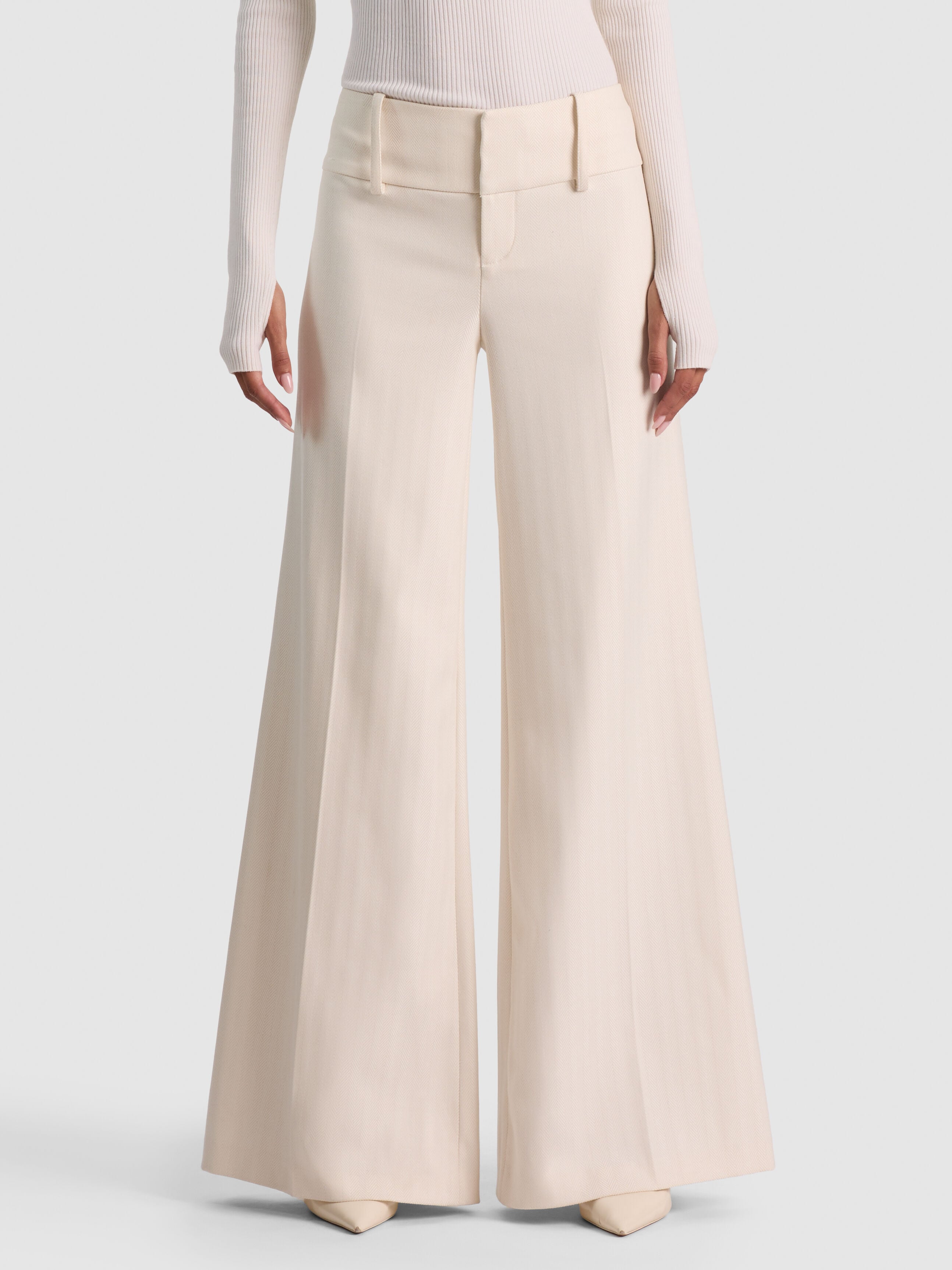 OLIVIA WIDE LEG PANT-ALICE + OLIVIA