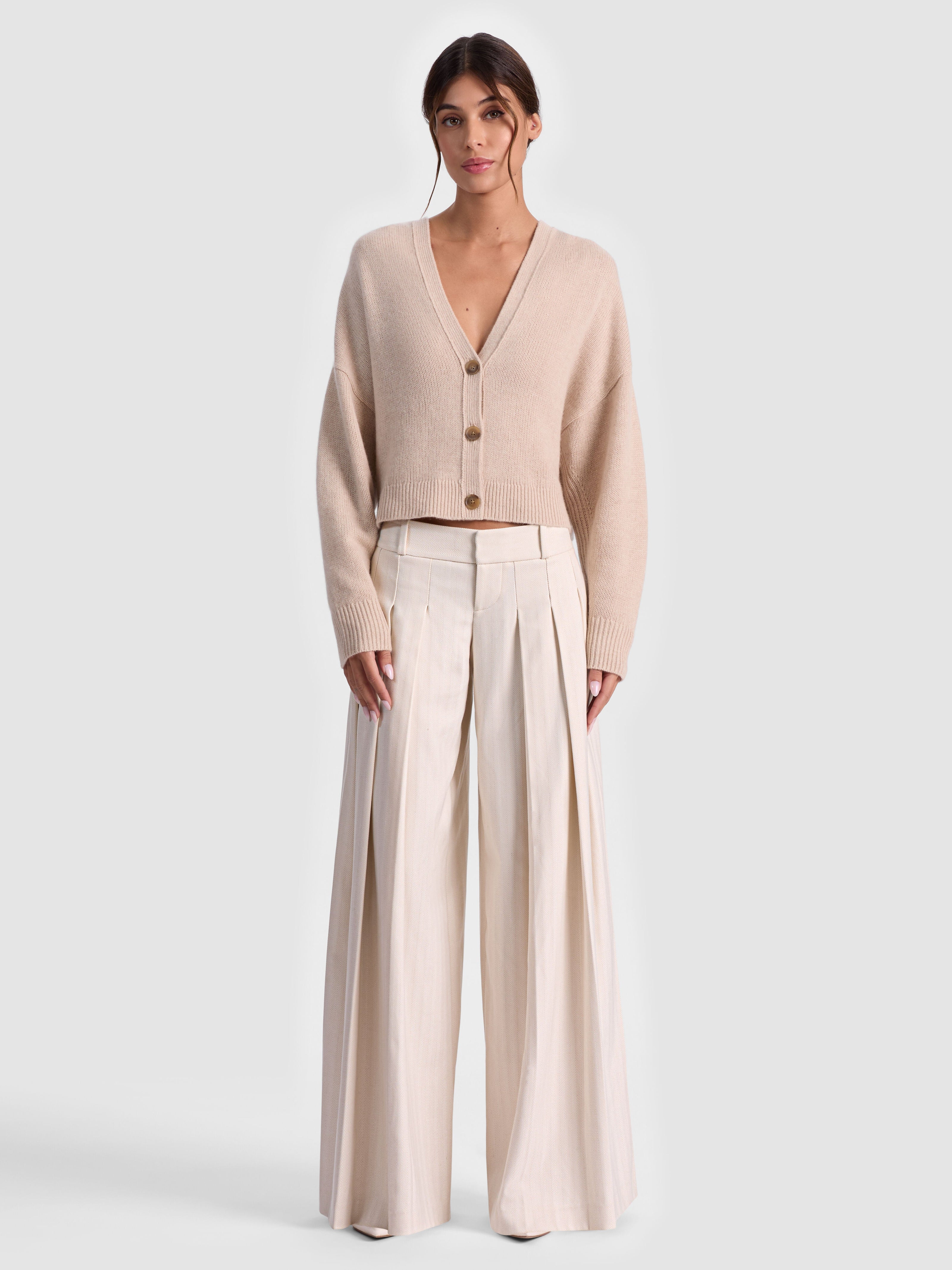 SIMON PLEATED TROUSER-ALICE + OLIVIA