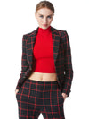 MYA NOTCH COLLAR BLAZER-ALICE + OLIVIA