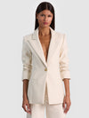 BURNS FITTED BLAZER-ALICE + OLIVIA