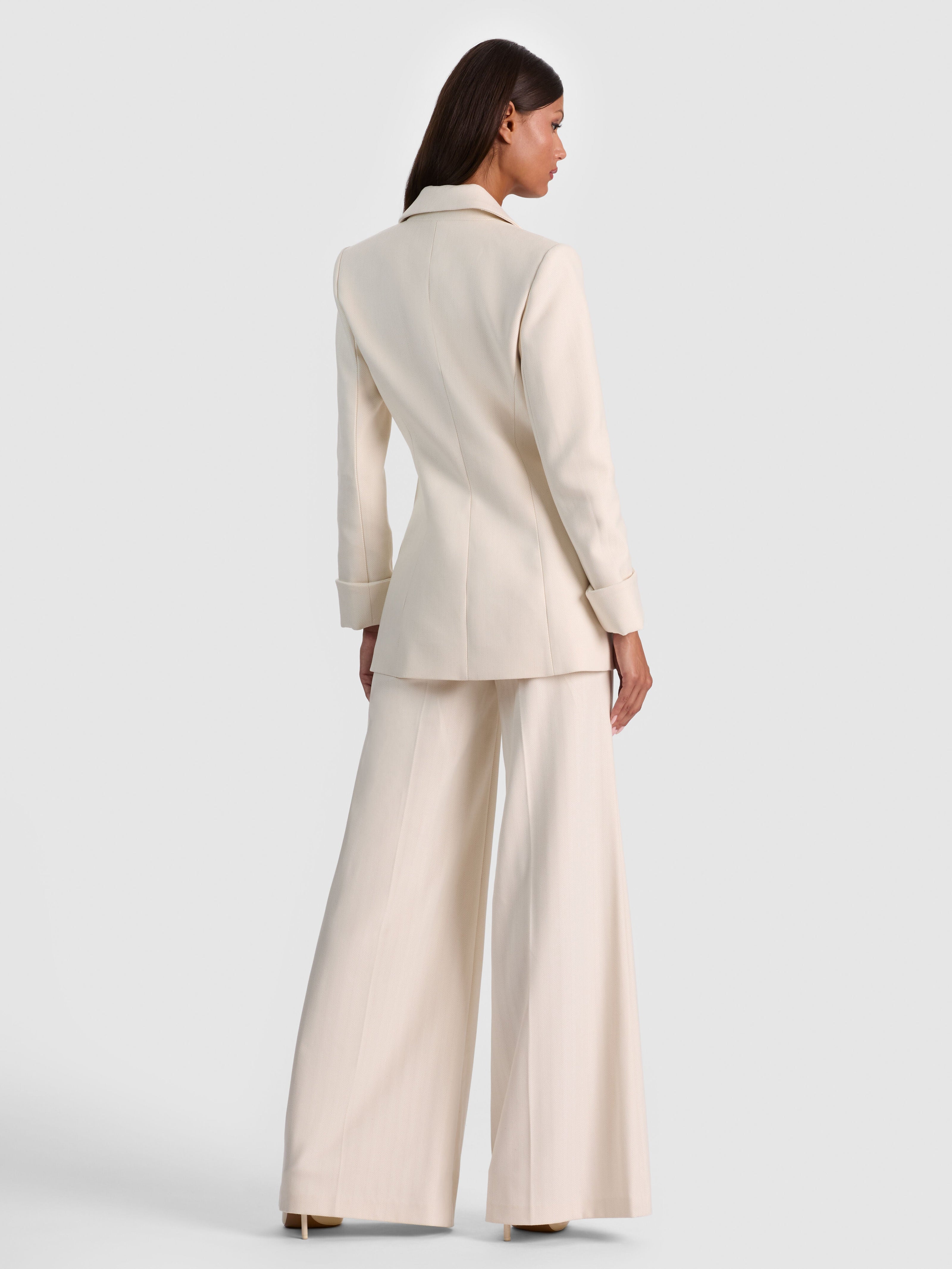 BURNS FITTED BLAZER-ALICE + OLIVIA