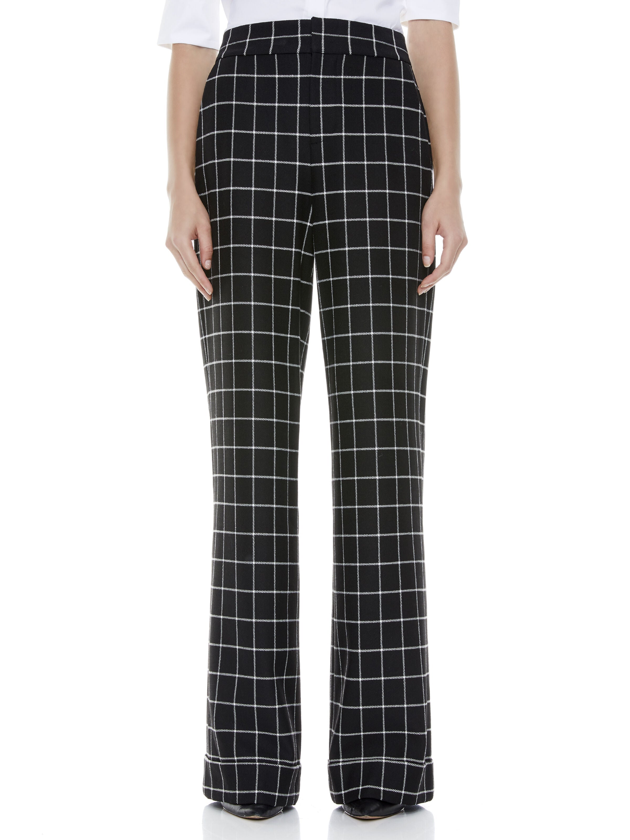 DYLAN HIGH WAISTED PANT-ALICE + OLIVIA