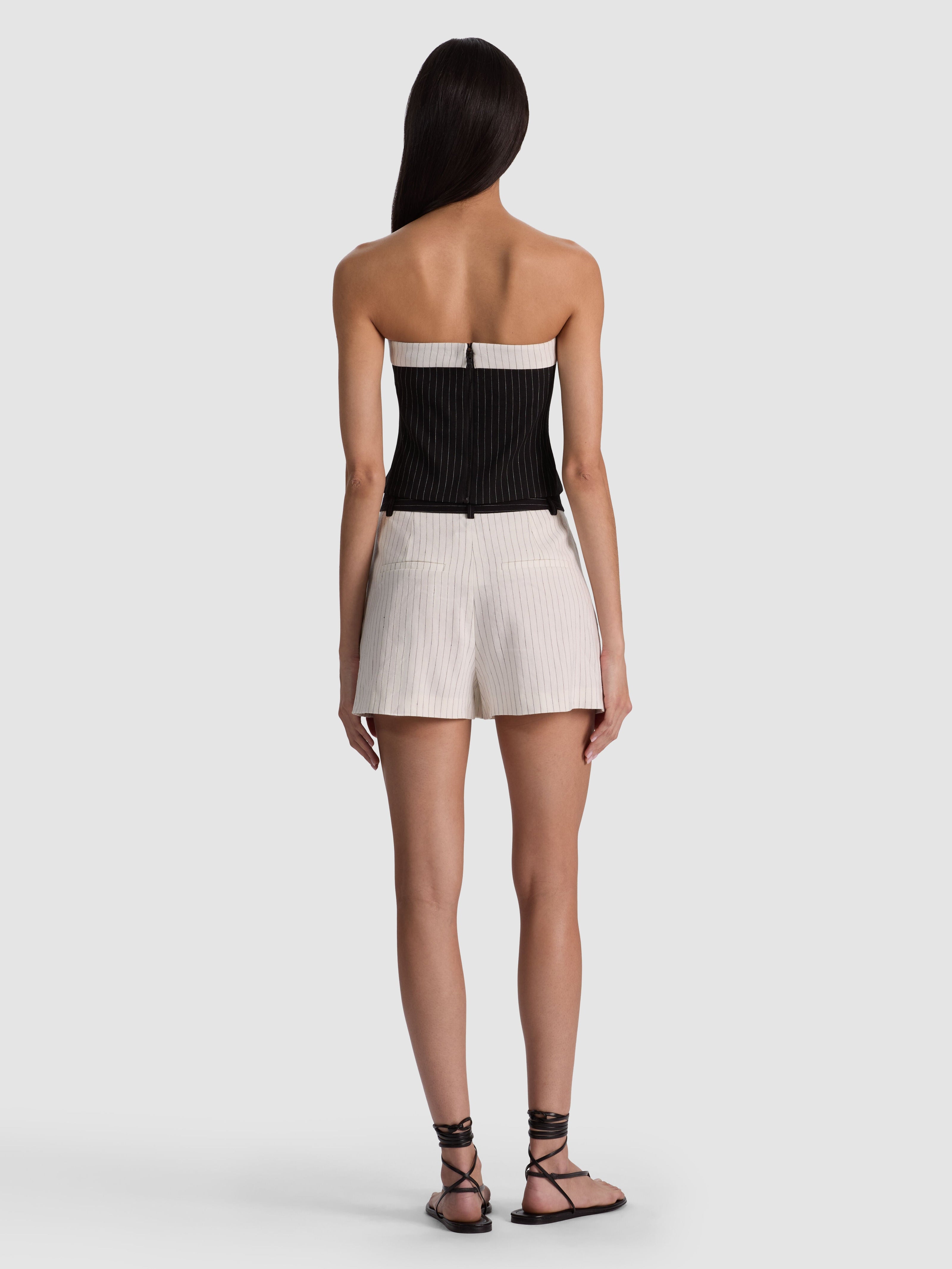 KELLY STRAPLESS TOP-ALICE + OLIVIA