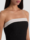 KELLY STRAPLESS TOP-ALICE + OLIVIA