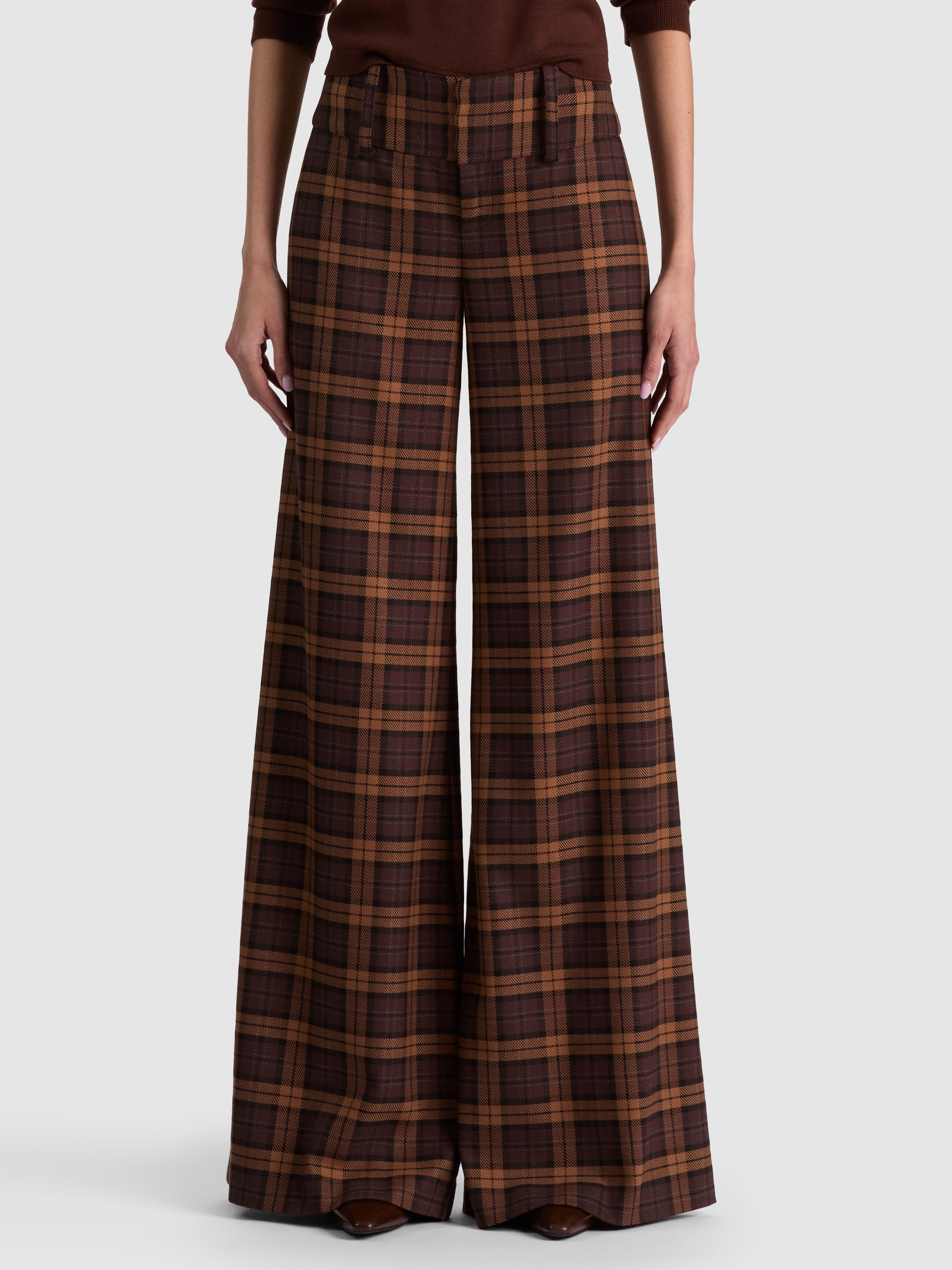 OLIVIA WIDE LEG PANT-ALICE + OLIVIA