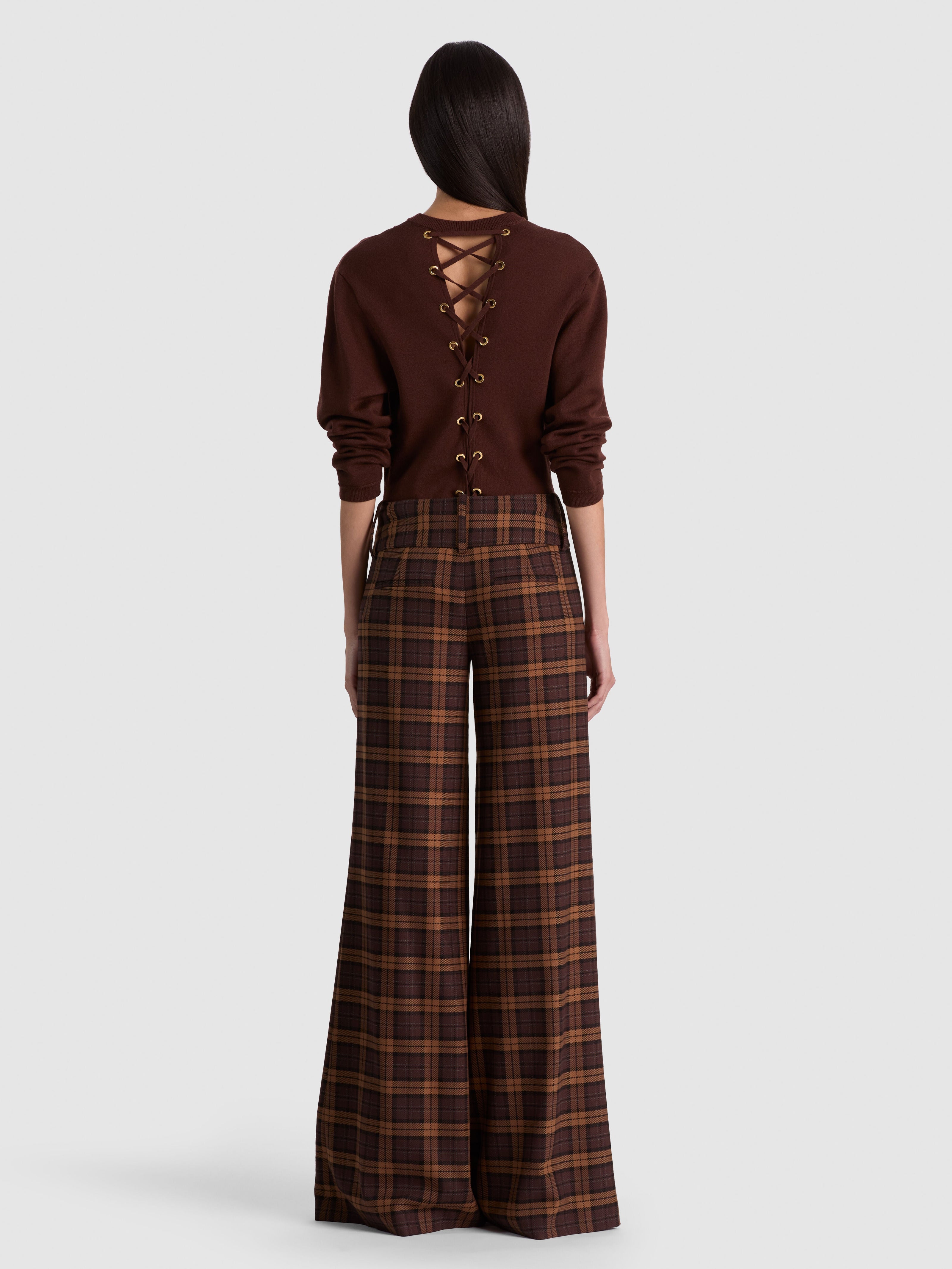 OLIVIA WIDE LEG PANT-ALICE + OLIVIA