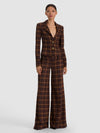 MACEY CROPPED FITTED BLAZER-ALICE + OLIVIA
