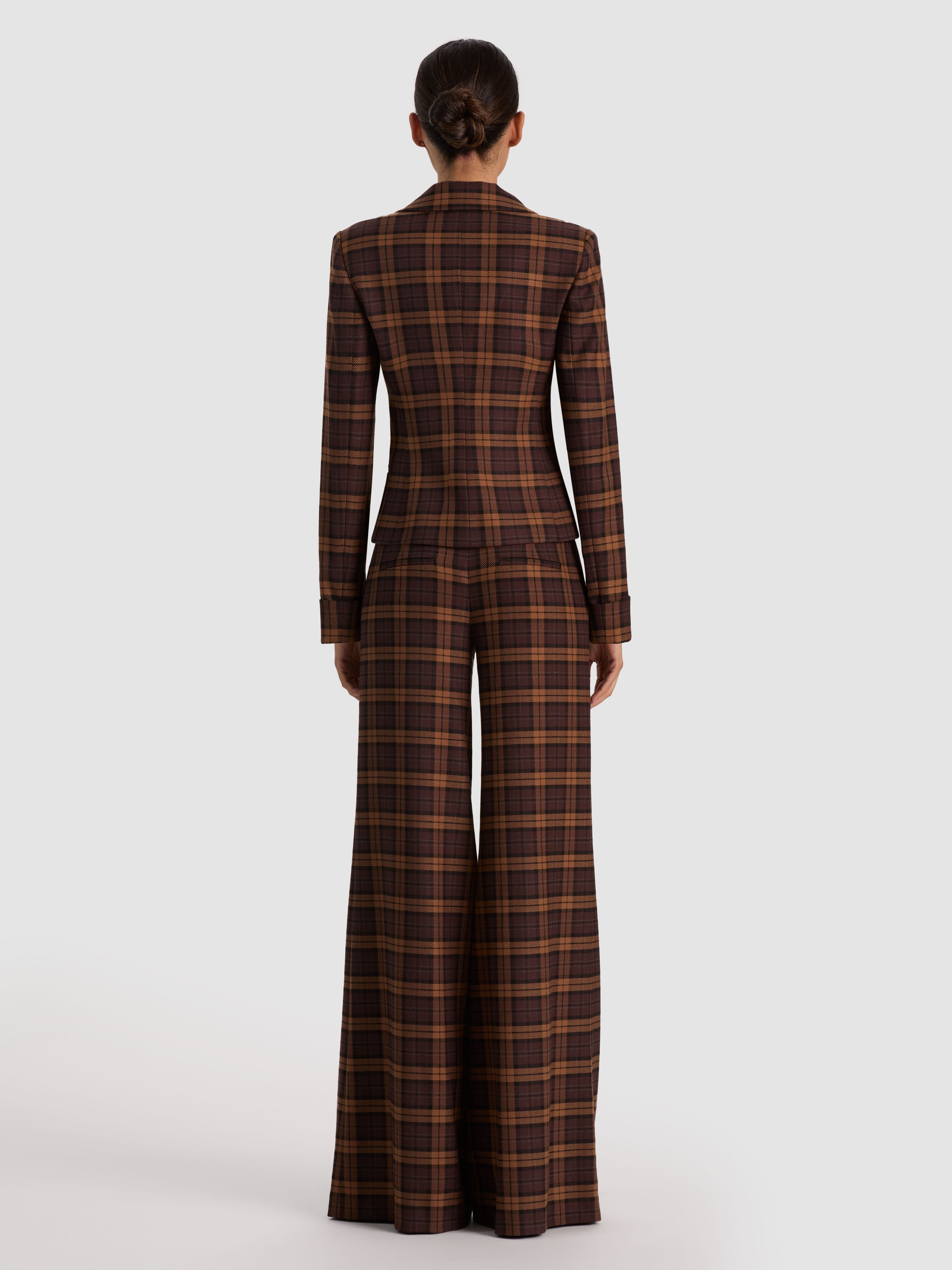MACEY CROPPED FITTED BLAZER-ALICE + OLIVIA